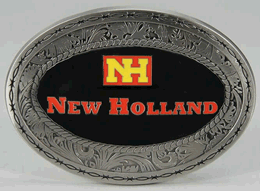 New Holland Western buckle with red